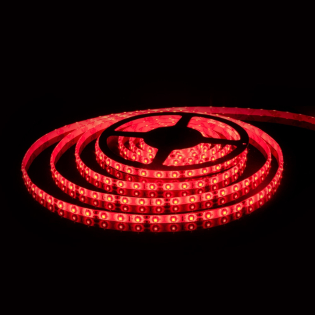 5м. Светодиодная лента красного цвета 5050, 14,4W, 24V, 60LED/m, IP65 Elektrostandard (a052974) 