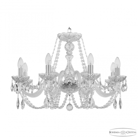 Подвесная люстра Bohemia Ivele Crystal 101 101/8/240 Ni 