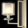 Бра Crystal Lux NICOLAS AP1 GOLD/WHITE 