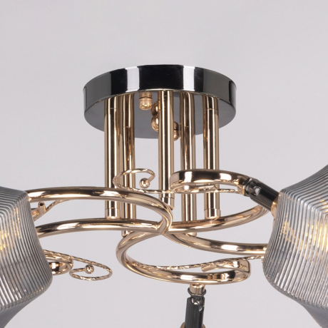 Потолочная люстра со светодиодными лампочками E27, комплект от Lustrof. №520300-674090 