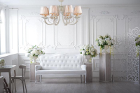 Люстра подвесная с Led лампочками в комплекте Arti Lampadari Vittorio E 1.1.8 WG+Lamps