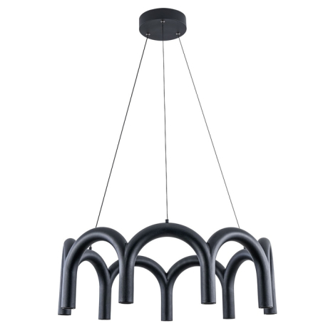 Подвесная люстра Arte Lamp Warhol A3258LM-45BK 