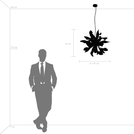 754266 (MD6910-6A) Подвесная люстра Lightstar Turbio 