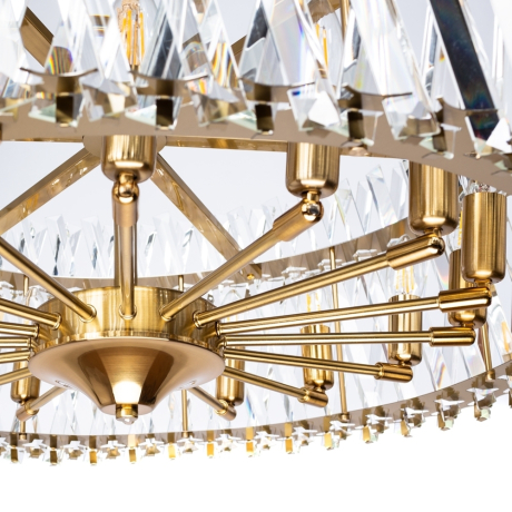 Подвесная люстра Divinare BIVARA 7567/18 SP-16 