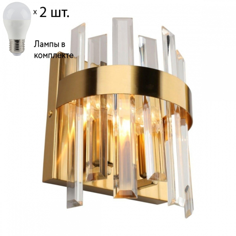 Бра с лампочками Omnilux OML-69401-02+Lamps 