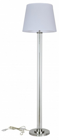 Торшер Newport 3690 3691/FL nickel без абажура 