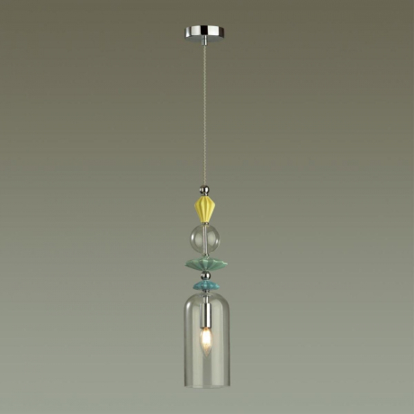 Подвесной светильник со светодиодной лампочкой E14, комплект от Lustrof. №304099-624596 