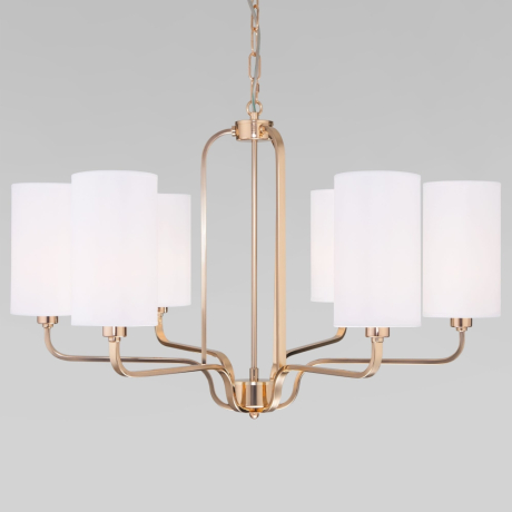 Подвесная люстра Eurosvet Purezza 60128/6 золото (a056927) 