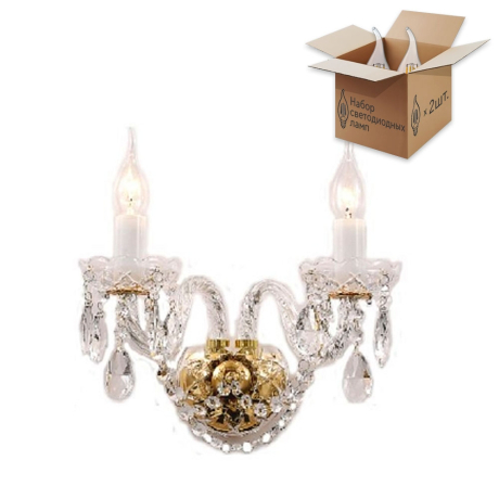 Бра с лампочками Favourite Monreal 1735-2W+Lamps 