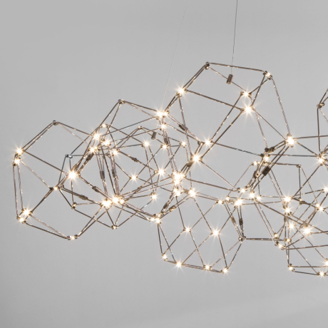 Подвесная люстра Eurosvet Uma 90169/12 черный жемчуг 