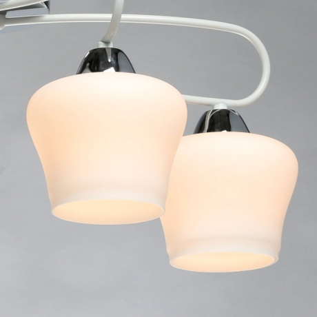 Потолочная люстра DeMarkt Альфа с поддержкой Маруся 324017704-М 