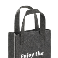 426551 Сумка женская TOMISATO, L200, B80, H295, 100 % полиэстер, серый, белый Eglo