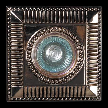 Встраиваемый светильник Sneha  007/URS MR16 GD+BK 