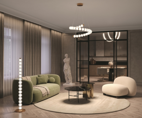 Потолочный светильник Maytoni MOD555CL-L28G3K Amulet 