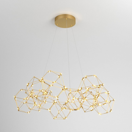 Подвесная люстра Eurosvet Uma 90169/12 медь 