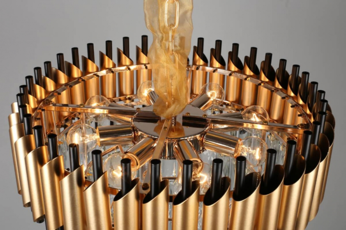 Люстра подвесная с лампочками Omnilux OML-81903-12+Lamps 