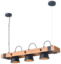 Светильник подвесной с Led лампочками в комплекте Velante 551-703-03+Lamps