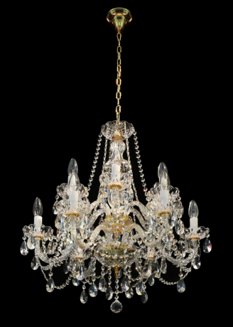 Подвесная люстра с хрусталем ArtisLuce 93383 