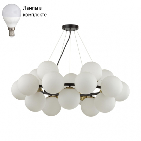 Люстра подвесная с лампочками LUMION 6508/20+Lamps 