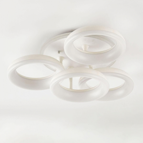 Светодиодная люстра с поддержкой ''Алиса'' и пультом Citilux Паркер Смарт CL225A140E 