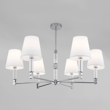 Люстра на штанге Eurosvet 60145/6 хром (a061955) 