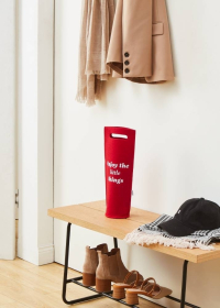 426553 Сумка женская TOMISATO, L185, B115, H400, 100 % полиэстер, красный, белый Eglo