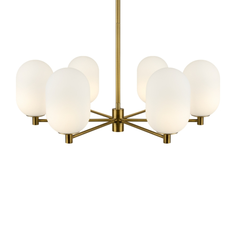 Люстра на штанге Freya Sharlot FR1012PL-06BS 