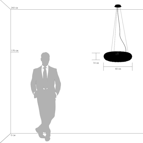 Подвесная люстра LightStar Onda 741104 