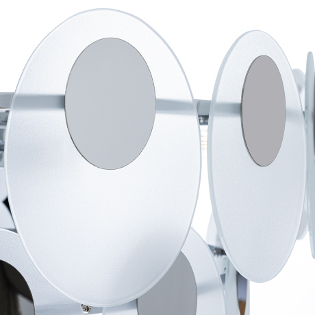 Подвесная люстра в спальню с 11 LED лампами. Комплект от Lustrof №618730-709239 