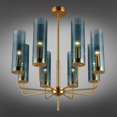 Люстра с поддержкой Алисы На штанге Omnilux OML-99617-08-A 