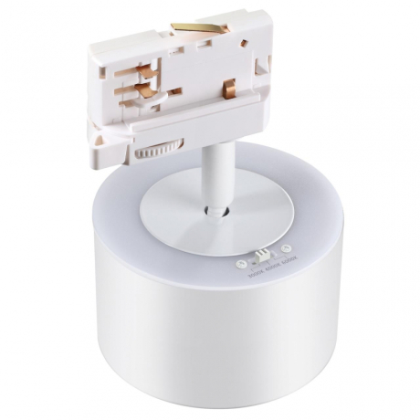 Трехфазный LED светильник 15W 3000-6000К для трека Giro Novotech 358976 