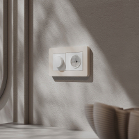 Рамка на 2 поста Split (айвори/белый, soft-touch) W0023066 Werkel (a067254)