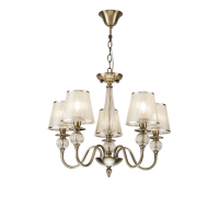 FR2685PL-05BZ Люстра с двойным креплением Freya Inessa