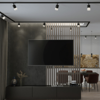 Однофазный светильник для шинопровода со светодиодной лампочкой GU10, комплект от Lustrof. №369573-647334