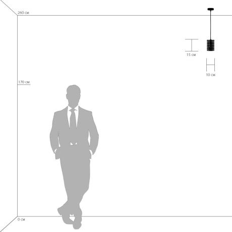 Светильник подвесной с Led лампочками в комплекте Lightstar 795312+Lamps 