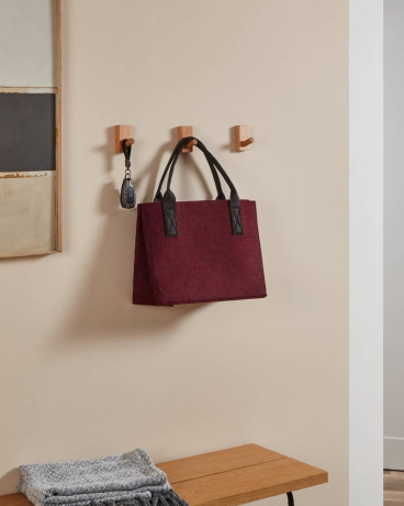 426567 Сумка женская TOMISATO, L400, B260, H300, 100 % полиэстер, бордовый, темно-серый Eglo 