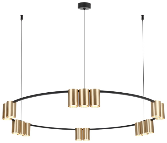 Светильник подвесной с Led лампочками в комплекте Velante 471-403-15+Lamps 