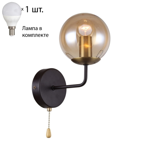 Бра с лампочкой F-Promo Modestus 2344-1W+Lamps E14 P45 