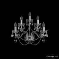 Бра Bohemia Ivele Crystal 1402 1402B/2+2+1/195/XL Ni