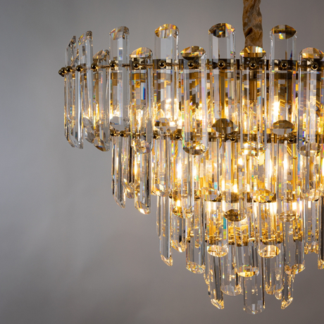 Люстра подвесная с лампочками DIVINARE 3511/17 LM-8+Lamps 