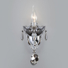 Бра Eurosvet Teodore 10103/1 хром/дымчатый хрусталь Strotskis a045283