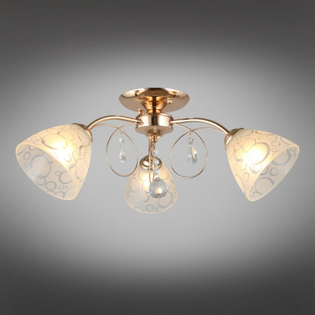 Люстра потолочная с лампочками Omnilux OML-29007-03+Lamps
