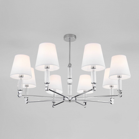 Люстра на штанге Eurosvet Conso 60145/8 хром 