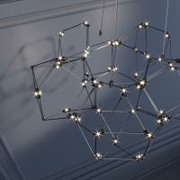 Подвесной светильник Eurosvet 90169/5 черный жемчуг (a061150)