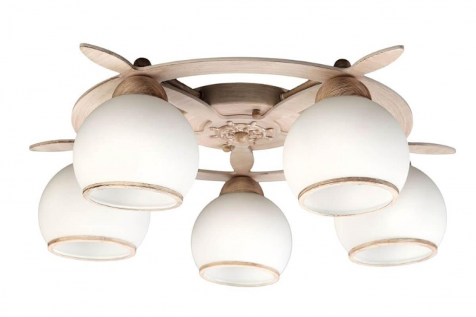 Люстра с поддержкой Алисы потолочная Omnilux OML-50517-05-A 