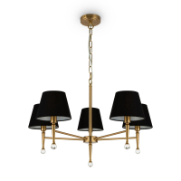 Подвесная люстра Rosemary Freya FR5190PL-05BS