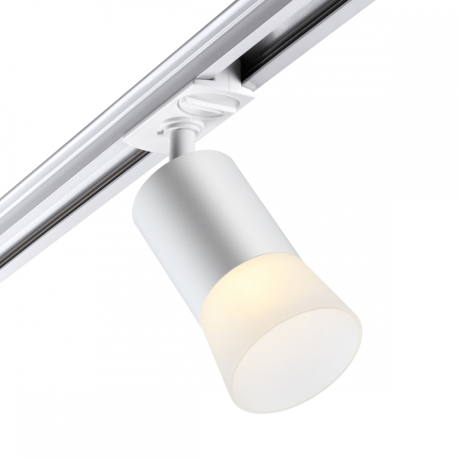 Однофазный светильник для шинопровода со светодиодной лампочкой GU10, комплект от Lustrof. №369574-647335 