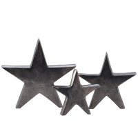 427091 Статуэтка Звезда BALIGUIAN, L160, B40, H150, алюминий, цвет античный никель Eglo