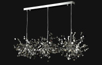 Подвесной светильник Crystal Lux GARDEN SP3х3 L1200 CHROME
