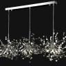 Подвесной светильник Crystal Lux GARDEN SP3х3 L1200 CHROME 